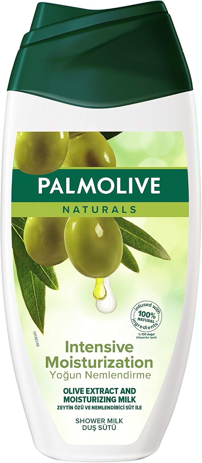 Palmolive Naturals Zeytin Özü Ve Nemlendirici Süt ile Yoğun Nemlendirme Duş Sütü, Cp529, Standart