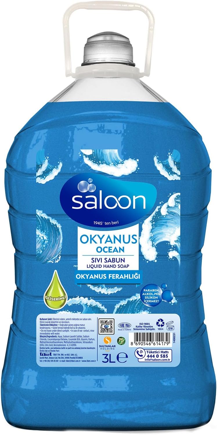 Sivi Sabun Okyanus Ferahliği 3 L