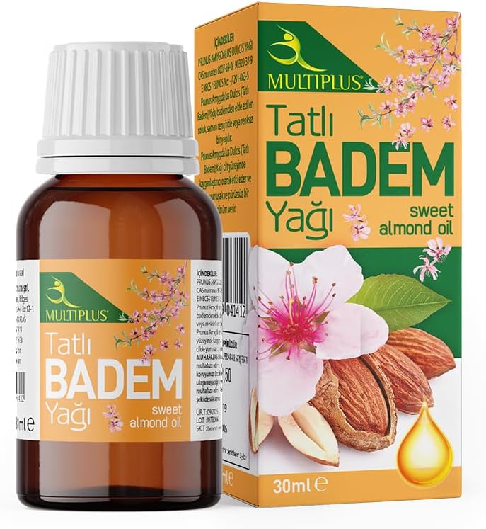 Multiplus Tatlı Badem Yağı 30ml Nemlendirici