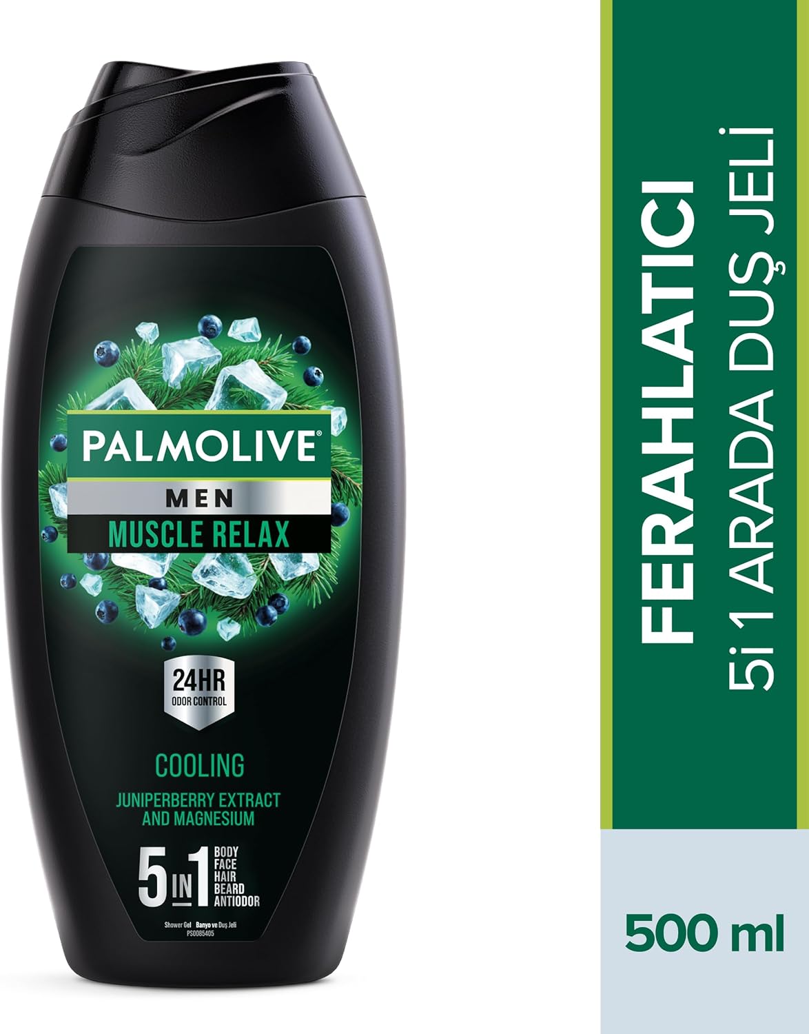 Men Feel of Muscle Relax 5'i 1 Arada Duş Jeli 500 ml