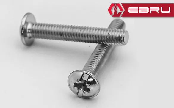 Yuvarlak Yıldız Başlı RYSB Kulp Vidası, Civata M4x35 - 500 Adet