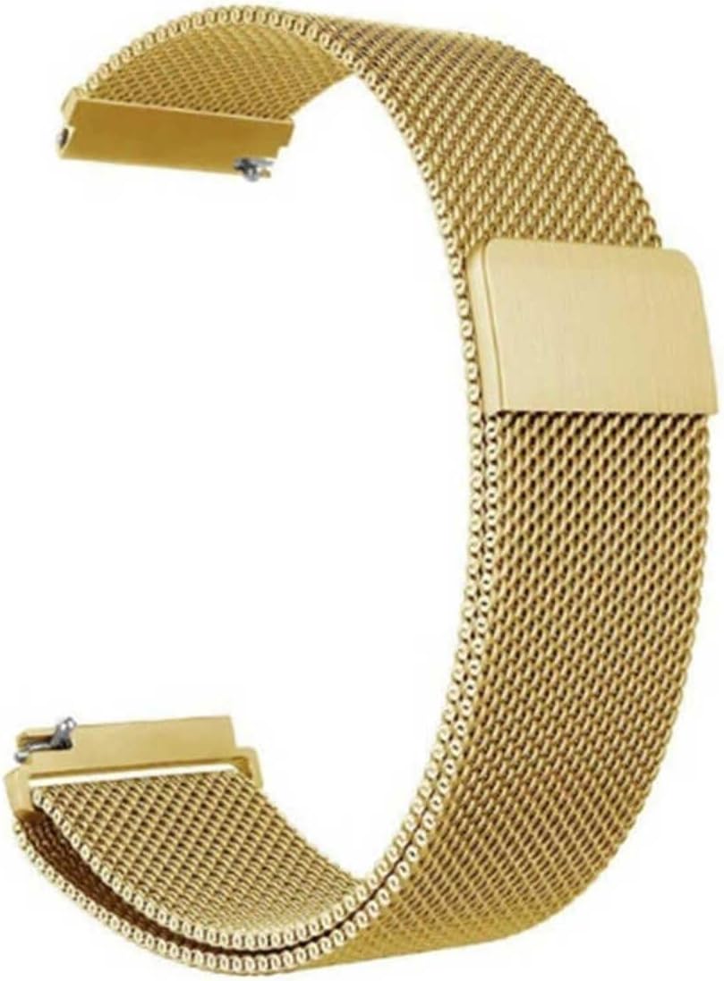 Huawei Watch GT 3 42mm Uyumlu Metal Manyetik Kordon – Gold Renk Zore KRD12 Model - Rose Gold