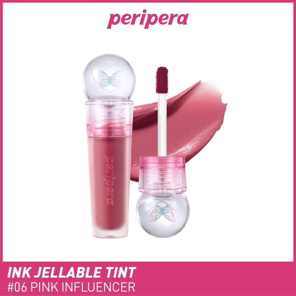 Ağırlık Hissettirmeyen, Jel Dokulu Tint Ink Jellable Tint (06 Pink influencer)(Palace Ver)