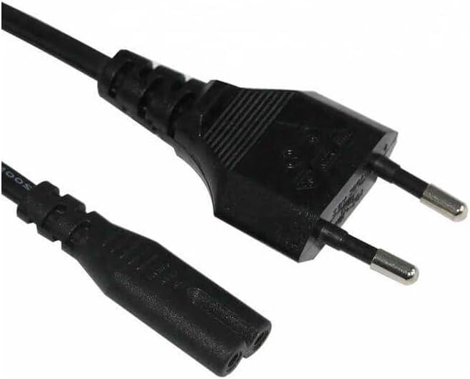Teyp Fişi - Notebook Adaptör Işıldak Power Güç Kablosu 2 Pin