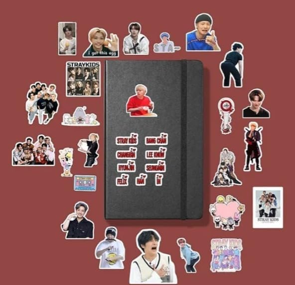 Stray Kids Kpop/Bullet Journal Defter Çıkartma Ajanda Laptop Etiket, 8684576505491