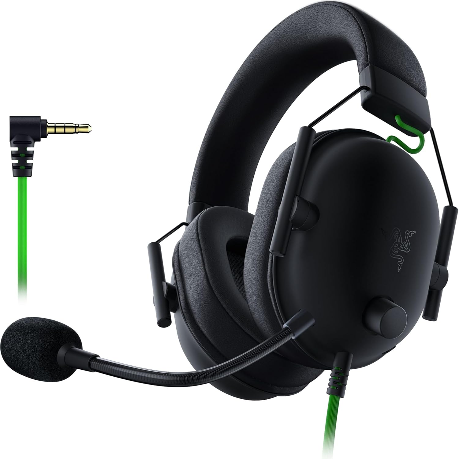 BlackShark V2 X - Premium Espor Oyun Kulaklığı (50mm Sürücü Kablolu Kulaklık, PC, Mac, PS4, Xbox One ve Switch için Gürültü Önleyici) Siyah