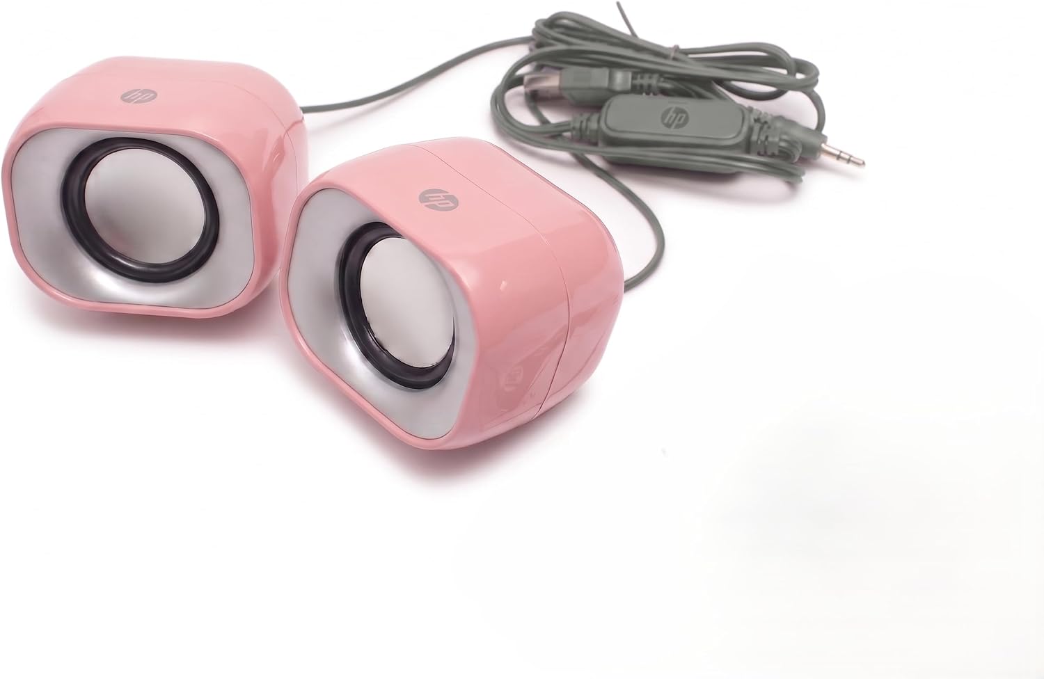 DHS-2111 2.0 Mini Taşınabilir Multimedya Speaker Hoparlör (Pembe)