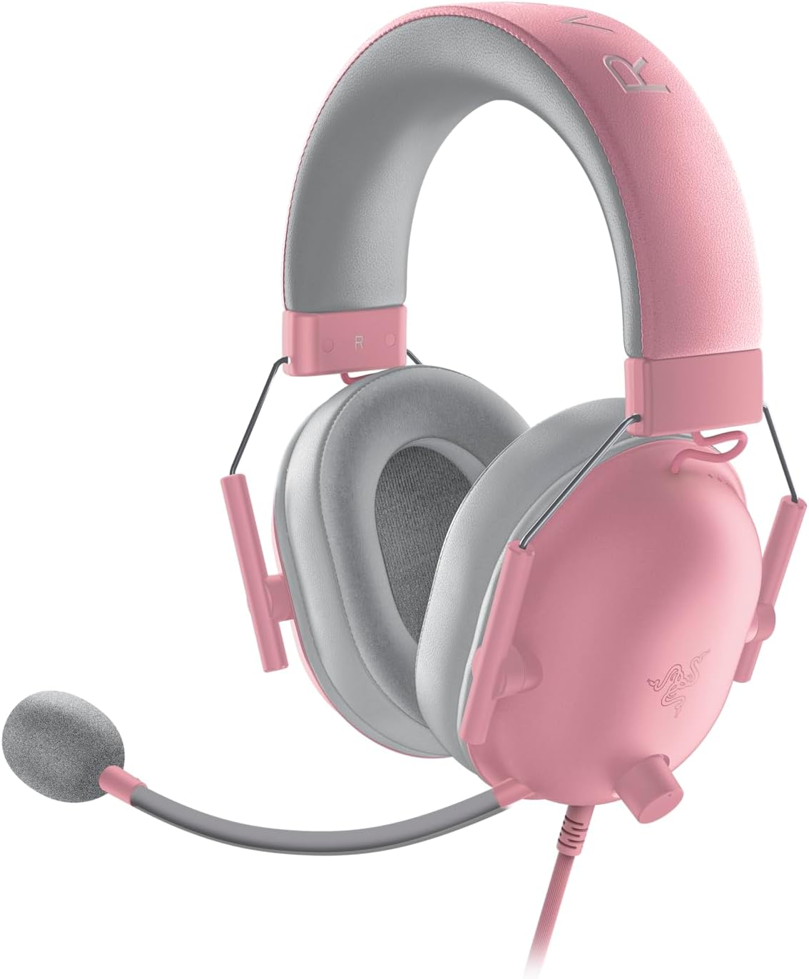 BlackShark V2 X - Çok Platformlu Kablolu Esports Kulaklık (Triforce 50mm Sürücü, Gelişmiş Pasif Gürültü Engelleme, 7.1 Surround Ses, Hyperclear Kardioid Mikrofon) Kuvars