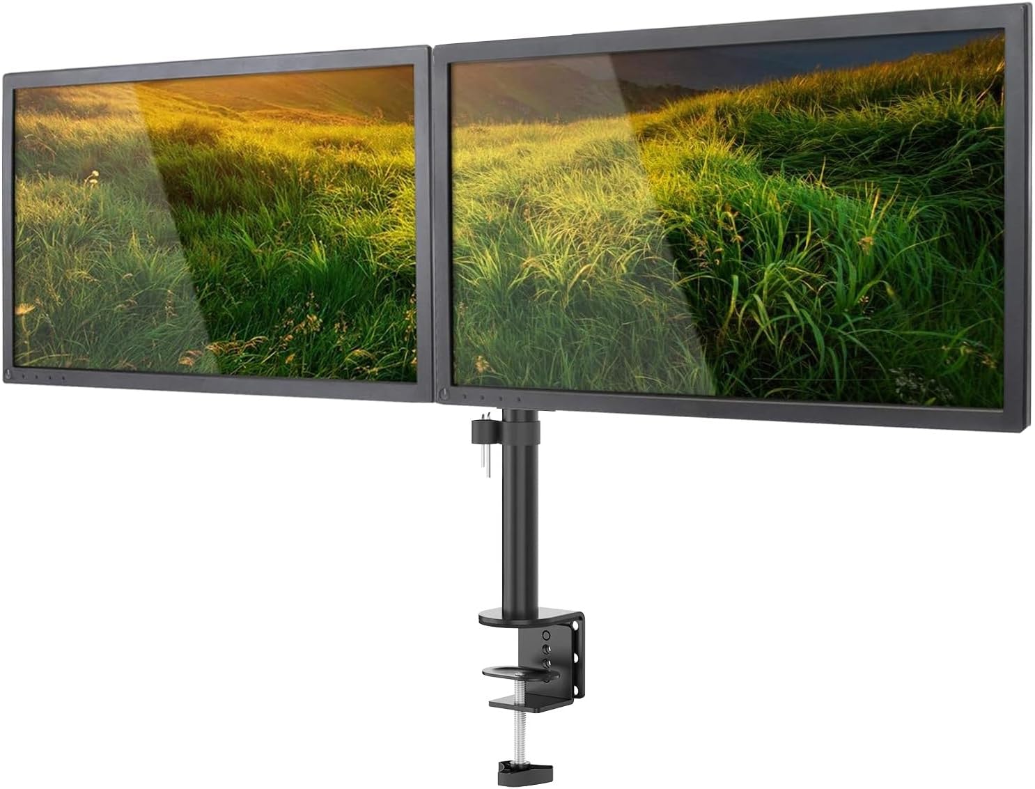 EF52 Steel Design 2-8 kg Çift Kol 13"-27" Asansörlü Monitör Standı
