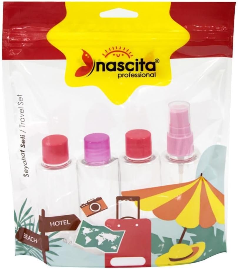 Renkli 4'lü Şişe Set - 20