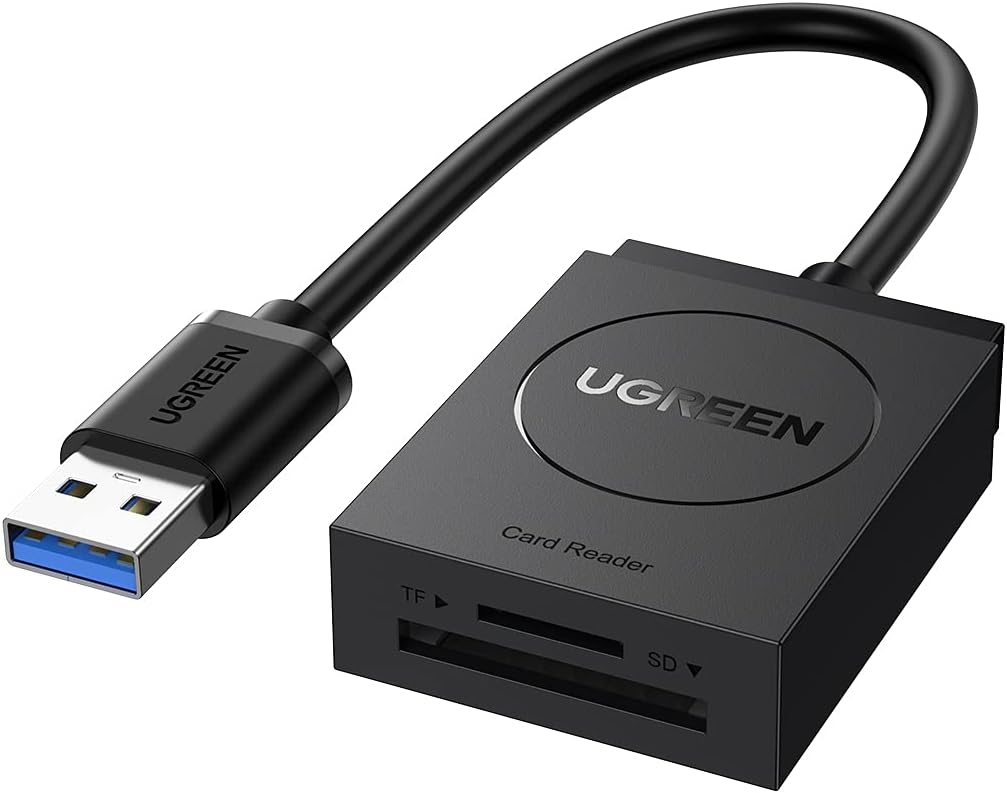 USB 3.0 TF SD Kart Okuyucu, Siyah