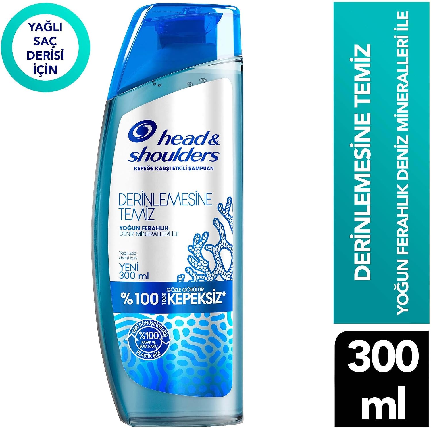 Derinlemesine Temizlik Şampuan Yoğun Ferahlık Deniz Mineralleri 300 ml
