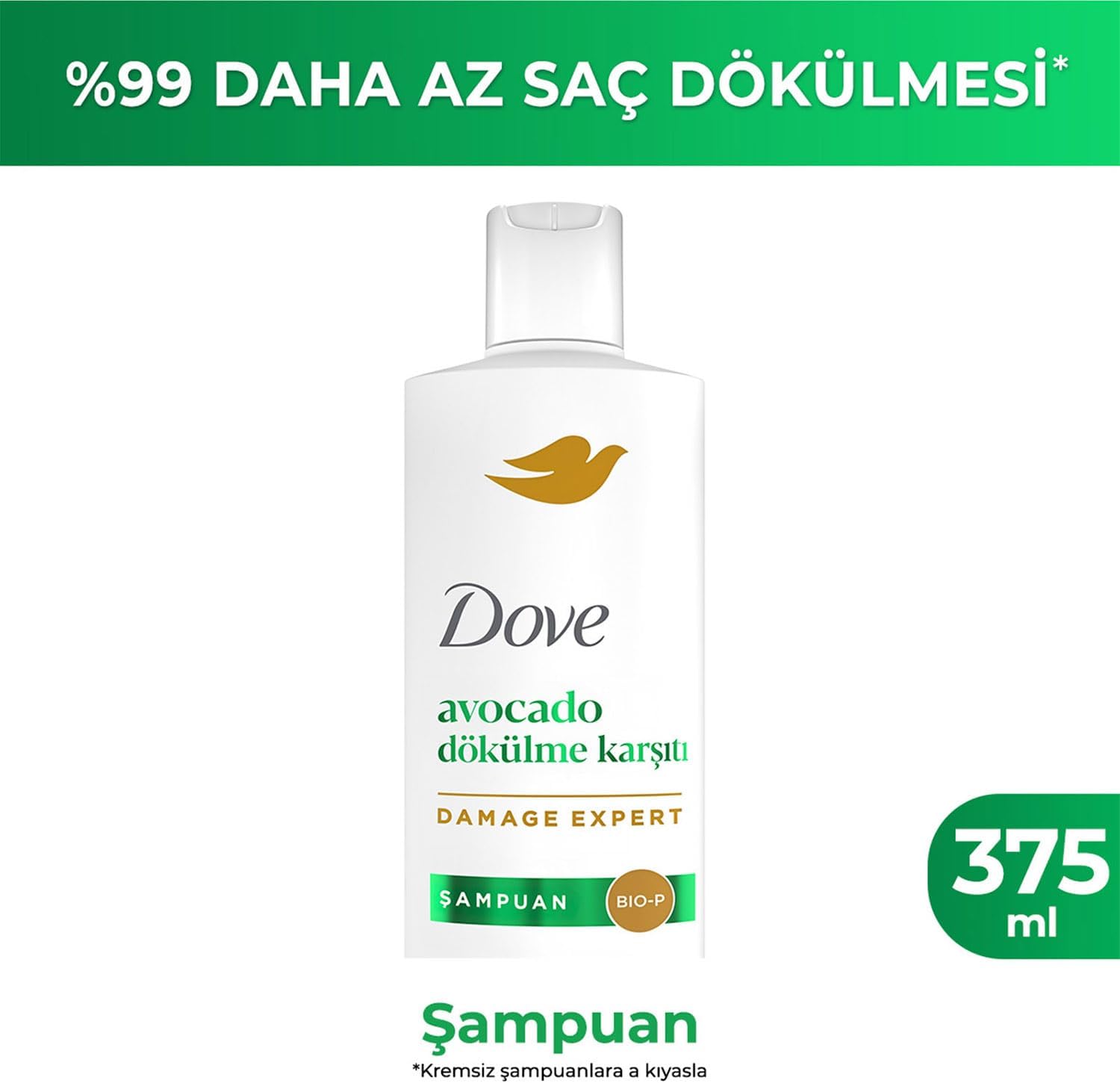 Şampuan Avocado Dökülme Karşıtı 375 ml