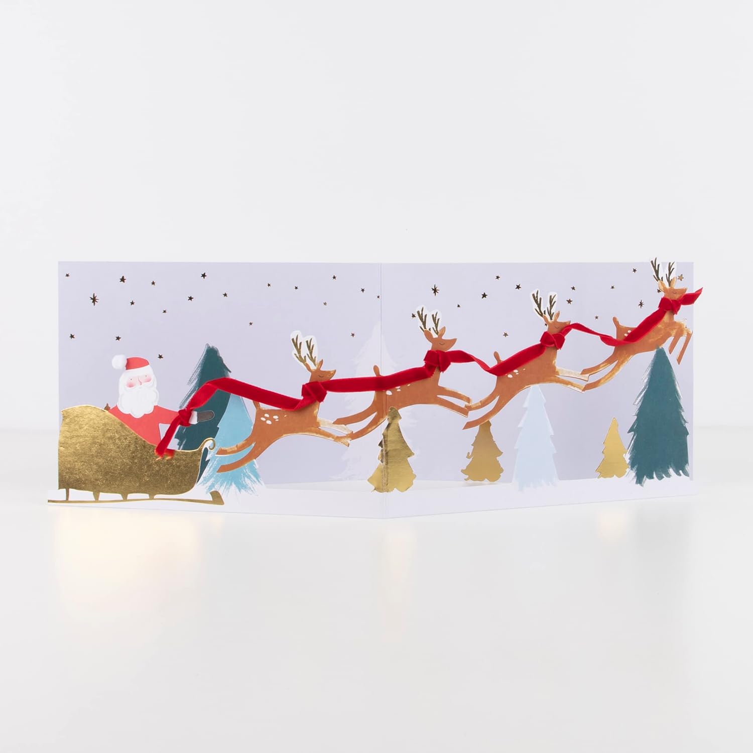 Santa's Card - Noel Baba Tebrik Kartı - 3D