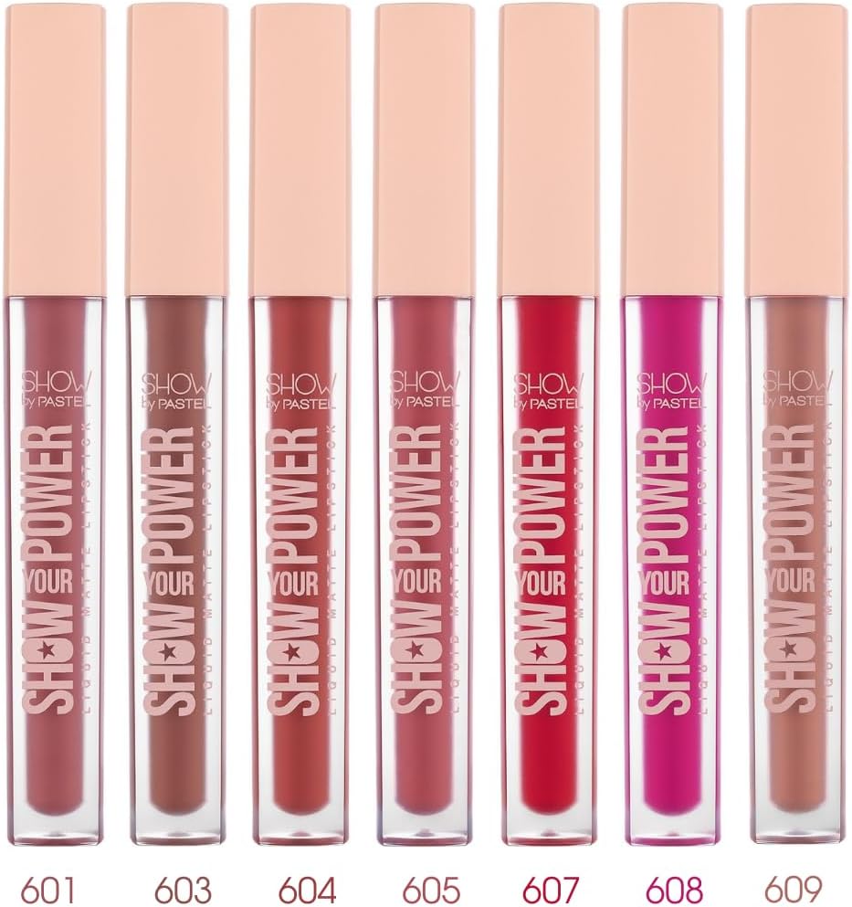 Pastel Show Your Power Liquid Matte Lipstick 607
