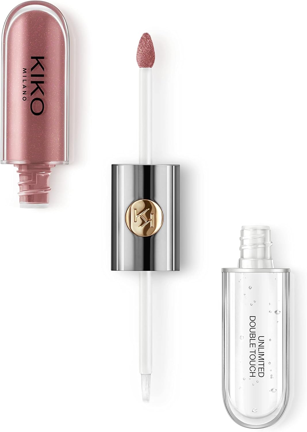 Ruj - Unlımıted Double Touch - 120 Rosy Mauve - Uzun Süre Kalıcı Parlak/Mat Likit Lipstick