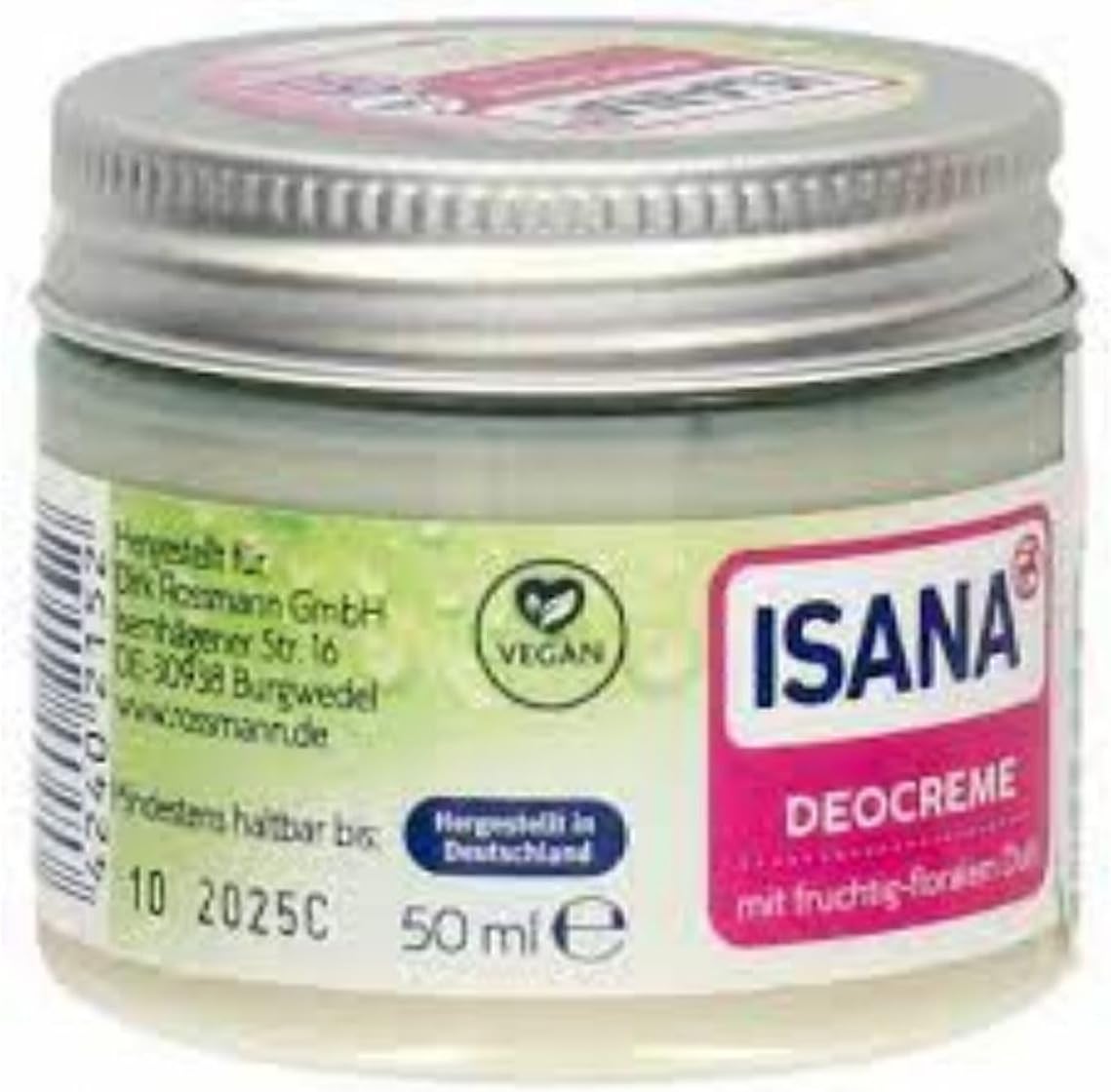 MED Deodorant Krem, Sodyum Karbonatlı, 50 ml, Vegan