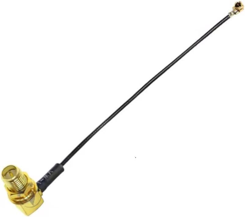İpex RPSMA 90 Derece Dişi Kablo 50cm