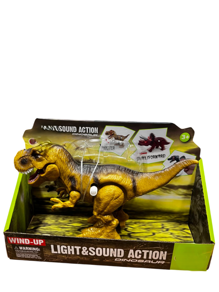 SH40652 Kurmalı Işıklı Sesli Yürüyen Dinozor