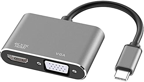 4728 USB Type-C To HDMI VGA 3.1 4K Çevirici Dönüştürücü Adaptör