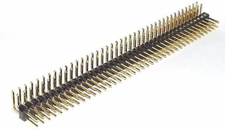 20 Pin (2X10) 2.54Mm Erkek Pin Header Tht 90 Derece