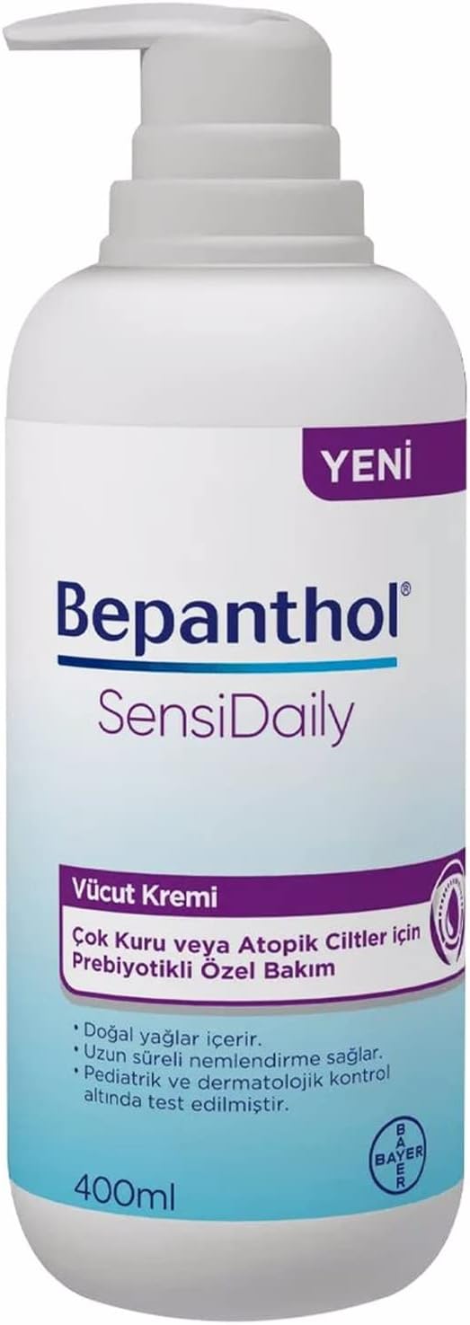 SensiDaily Pompalı 400 ml Vücut Kremi