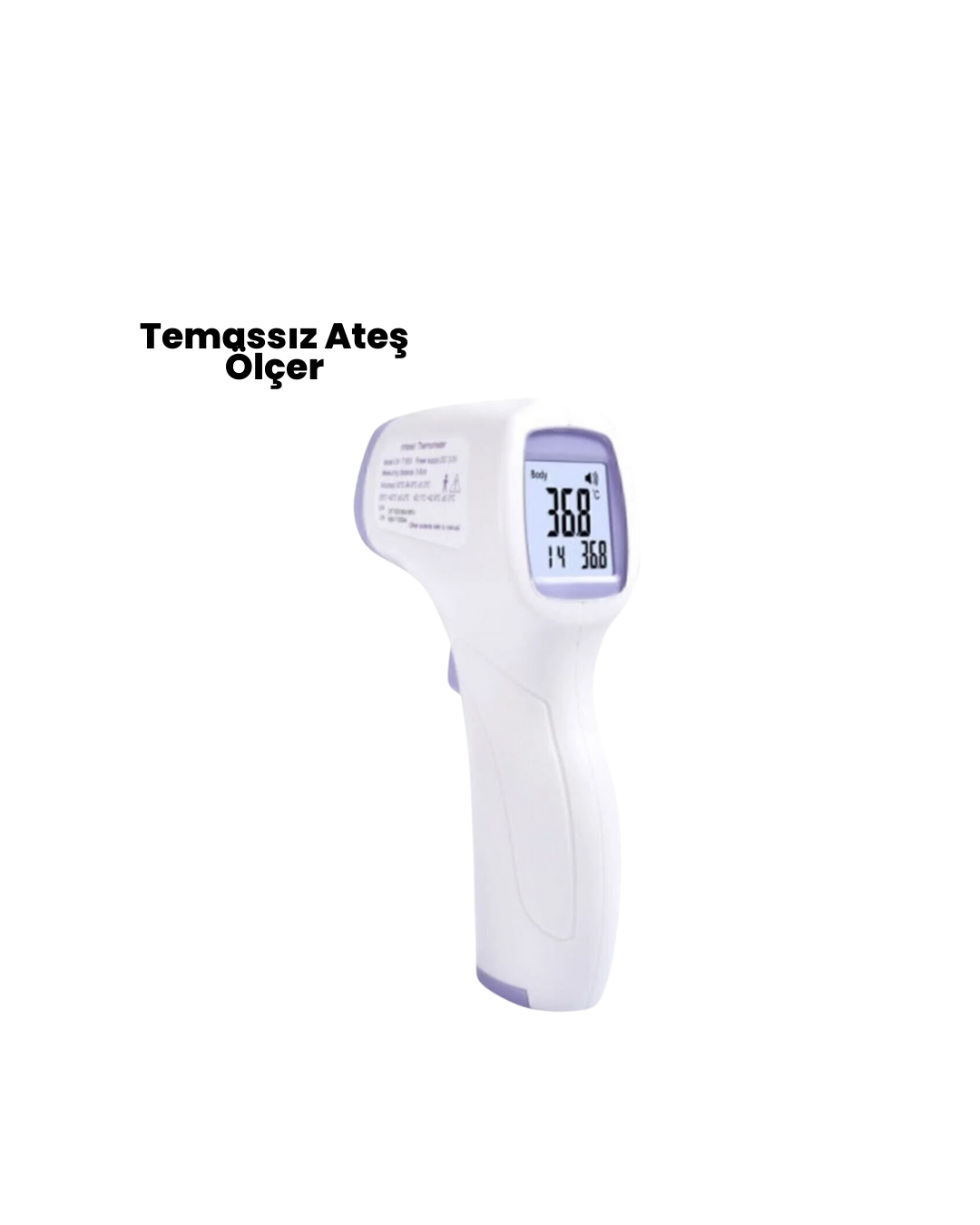 Lcd Ekran Temassız Ateş Ölçer