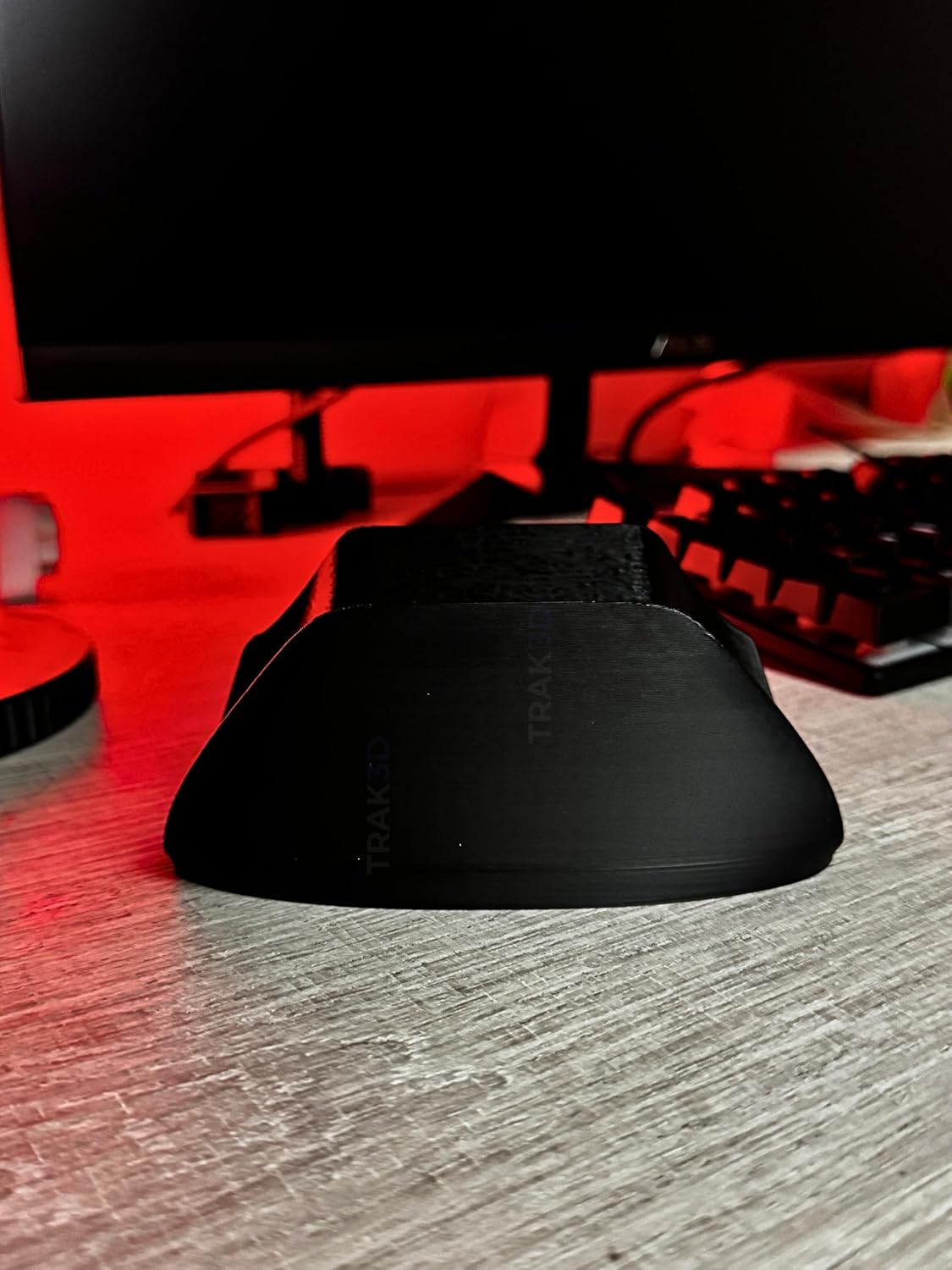 Minimalist Xbox Joystick Standı, 3D Baskı Gamepad Tutucu | Uyumlu Tüm Xbox Kumandalarıyla | Masaüstü Oyuncu Aksesuarı (Siyah)