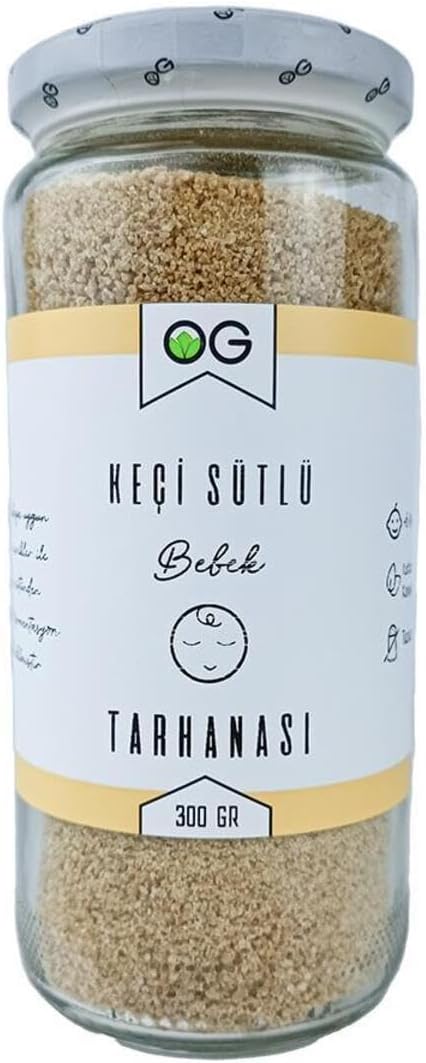 OG Keçi Sütlü Bebek Tarhanası 300 Gr +6 Ay