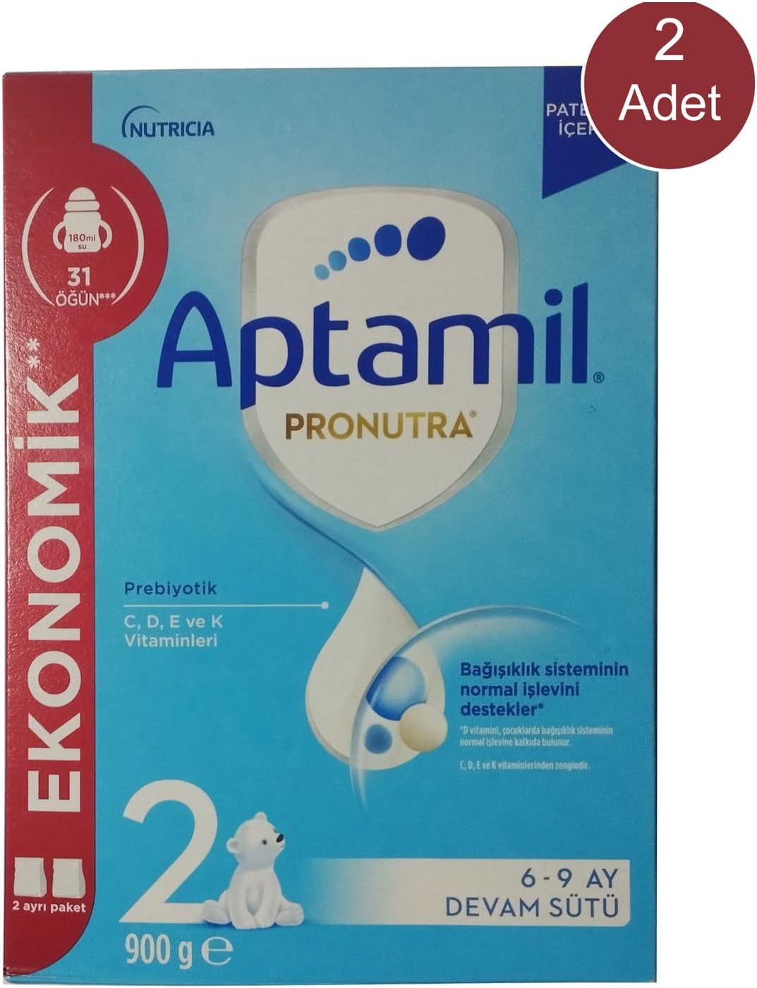 Devam Sütü 2 Numara 900 Gr X 2 Adet 103246-2-1