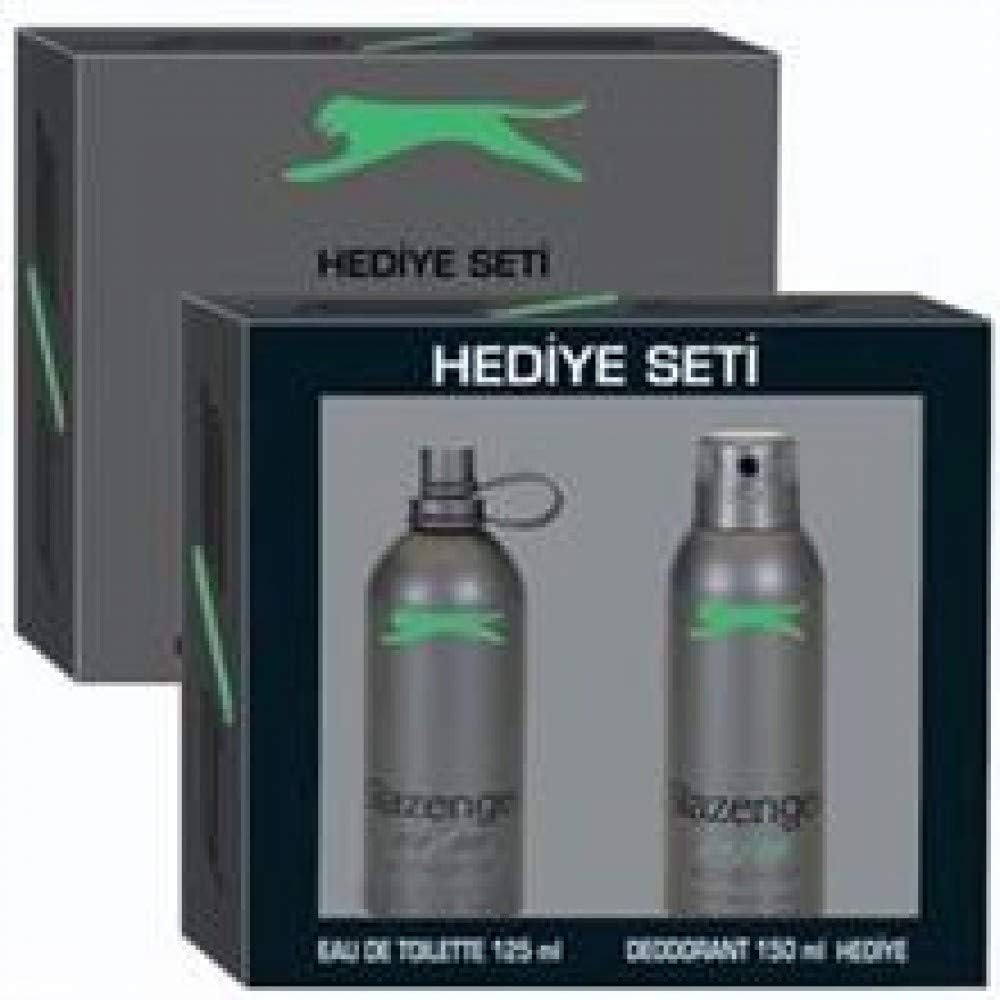 Edt Erkek Parfüm 125ml + Deo active sport set yeşil