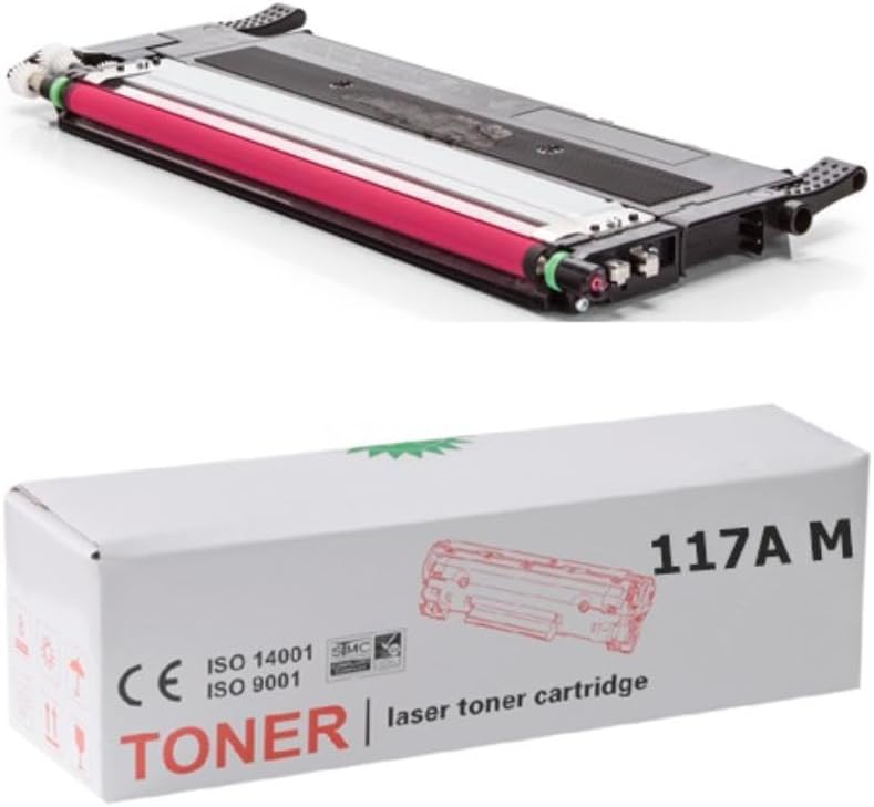 HP UYUMLU W2073A (117A) KIRMIZI ÇİPSİZ Muadil Toner