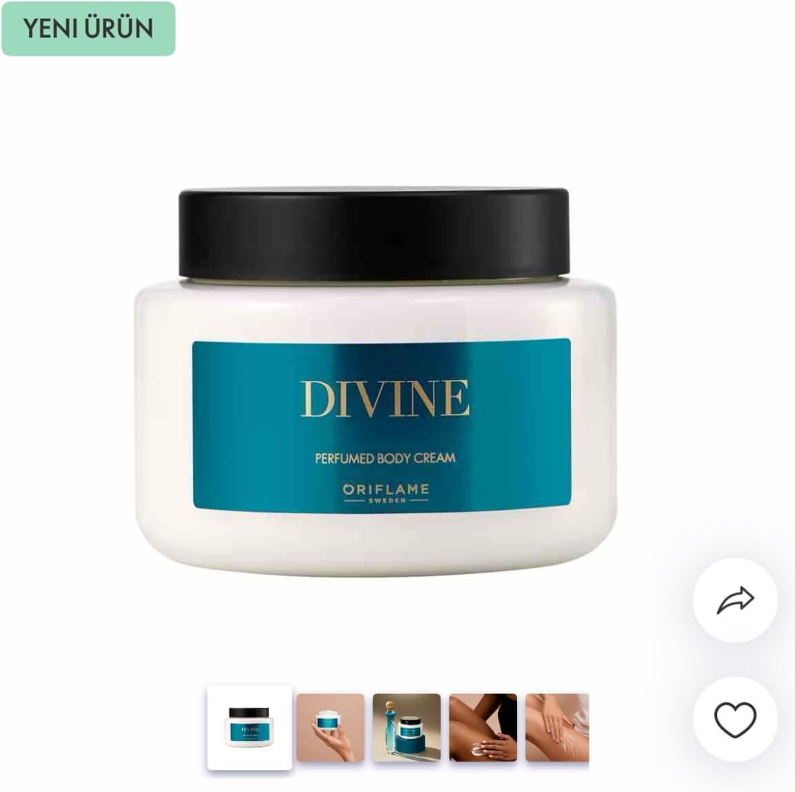Divine Parfümlü Vücut Kremi Yeni Ambalaj, 47016yeni