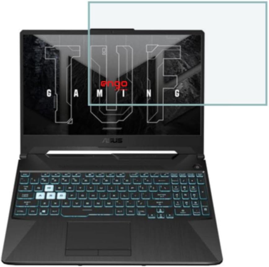 Asus Tuf Gaming A15 15.6 İnç İle Uyumlu Ekran Koruyucu Notebook, 9h Temperli Kırılmaz Esnek Nano Cam, Çizilmeye Ve Darbeye Dayanıklı Laptop Koruma, Hd Şeffaf