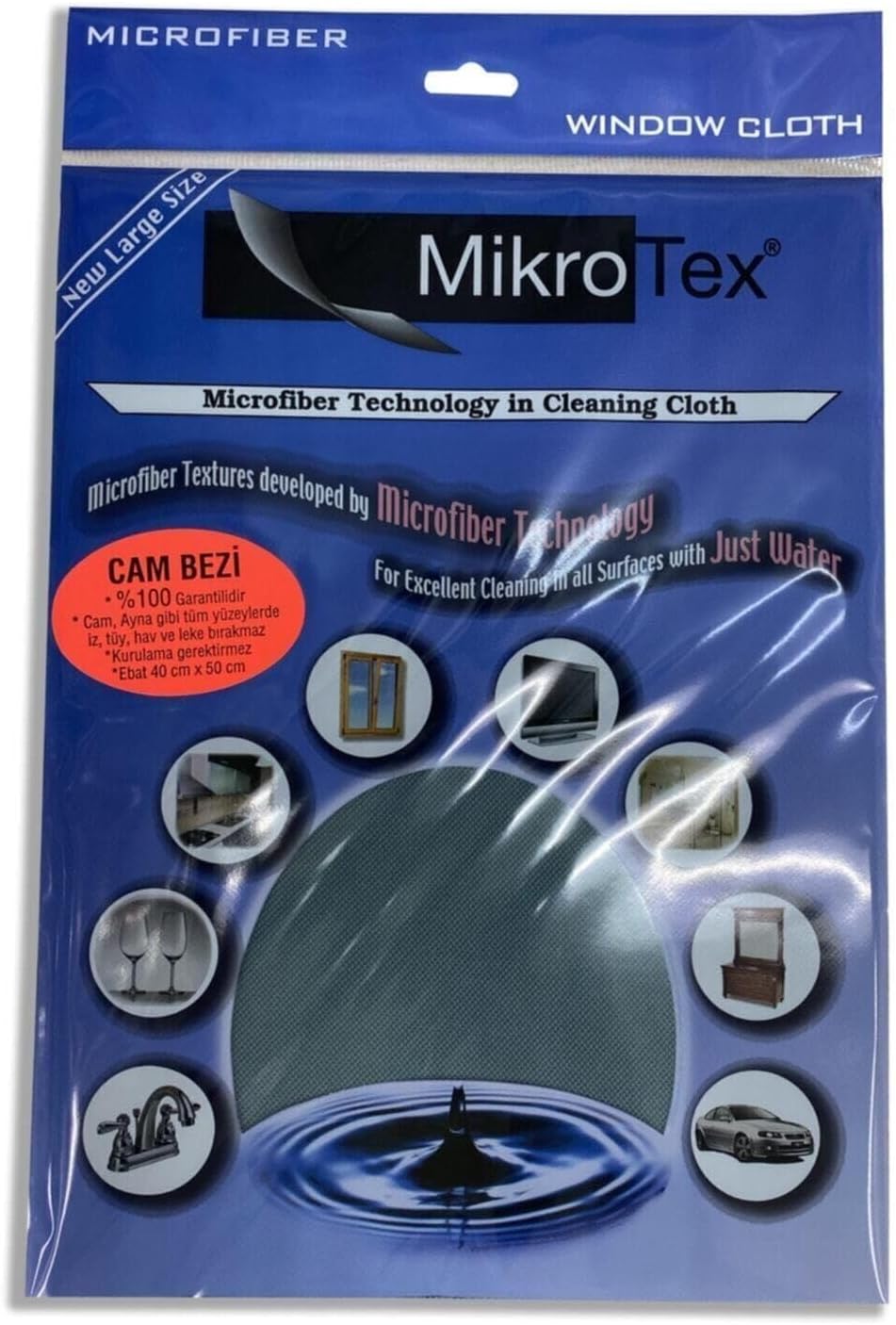 (3 Adet) Mikrofiber Temizlik Bezi 40X50 Cm (Yeşil) Unisex,173a