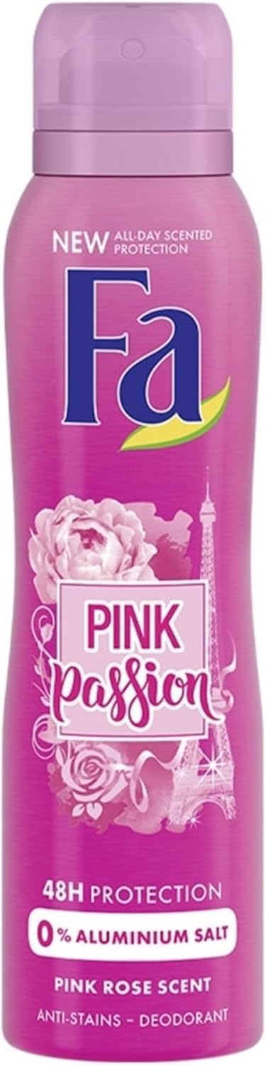 Pink Passion Kadın Deodorant Sprey, 150 ml, Pembe