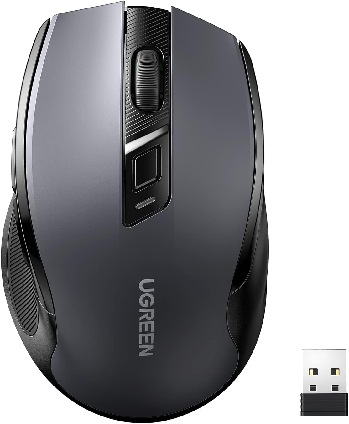 Dizüstü Bilgisayar Kablosuz Fare Ergonomik Sessiz Tıklama USB Fare, Hassas Takip Bilgisayar Faresi, Gecikmesiz Duyarlı 18 Aylık Pil Ömrü, 4000 DPI Ayarlanabilir
