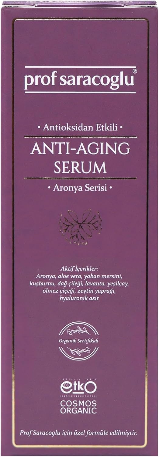 Organik Sertifikalı Aronia Anti-aging Serum-20 mL