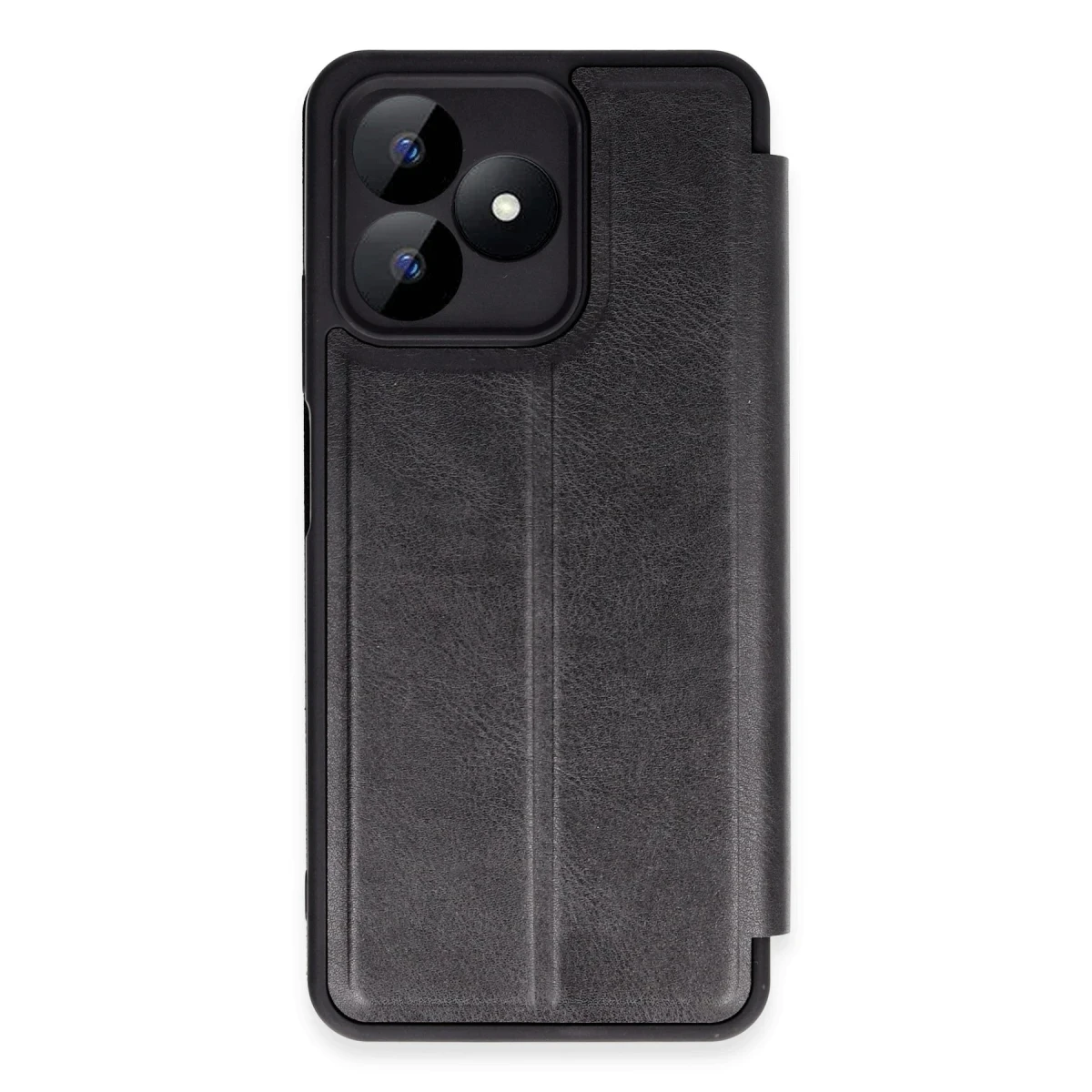 Realme Note 50 4G Kılıf Flip Cover - Siyah