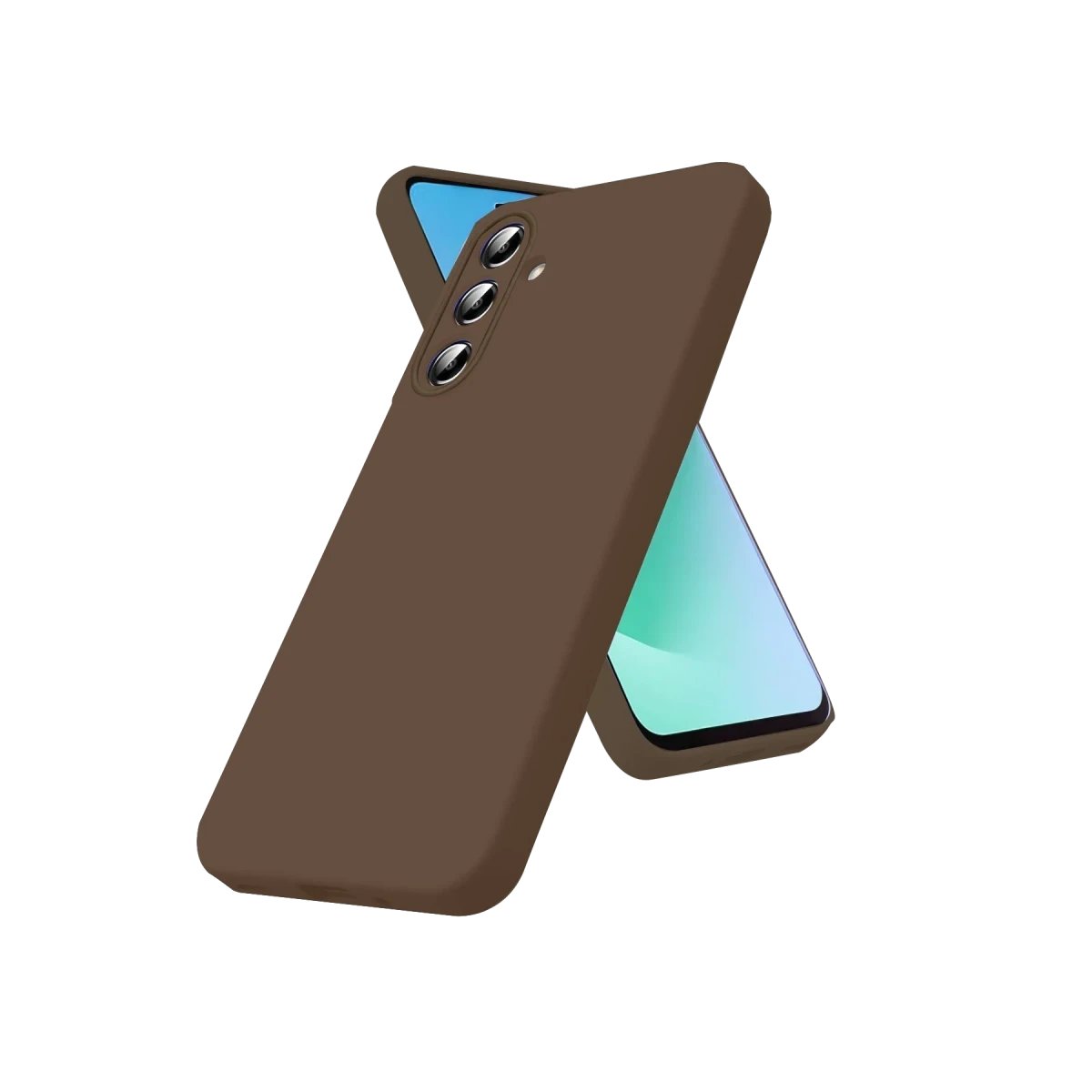 Samsung Galaxy S26 Plus First Silikon - Kahverengi