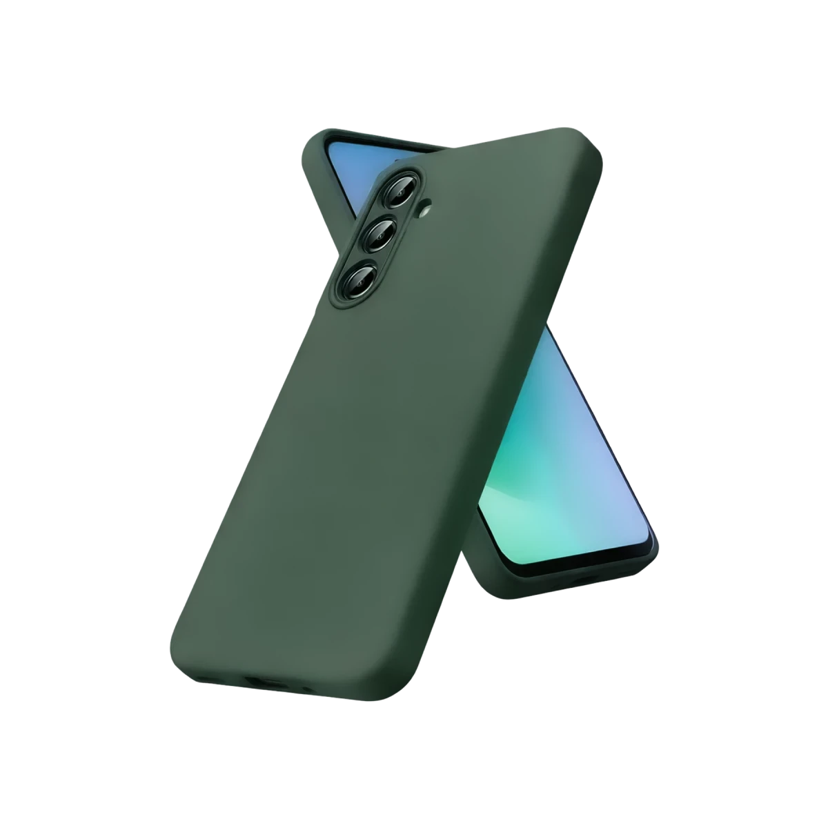 Samsung Galaxy S26 Plus First Silikon - Koyu Yeşil