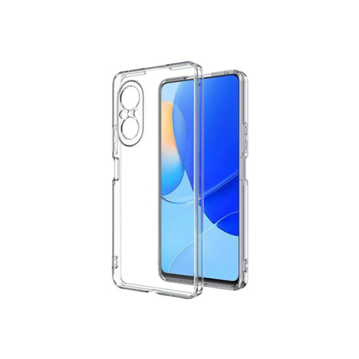 Huawei Nova 9 SE Kılıf Lüx Şeffaf Silikon