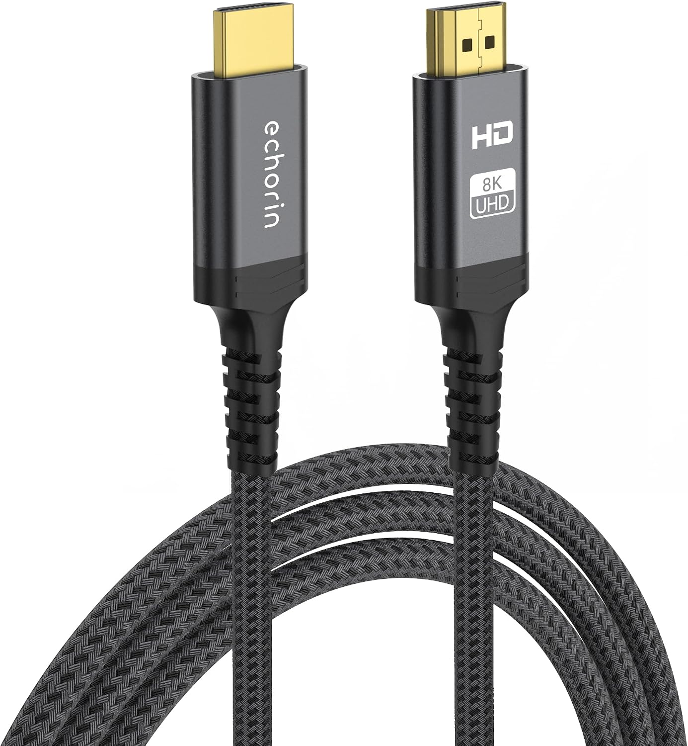 (4.5 metre) HDMI 2.1 Kablo 8K 60Hz 4K 120Hz 48Gbit/s Yüksek Hızlı, Sertifikalı HDMI Kablo TV/PS5/PS4/ Xbox Series X/Monitör ile uyumlu