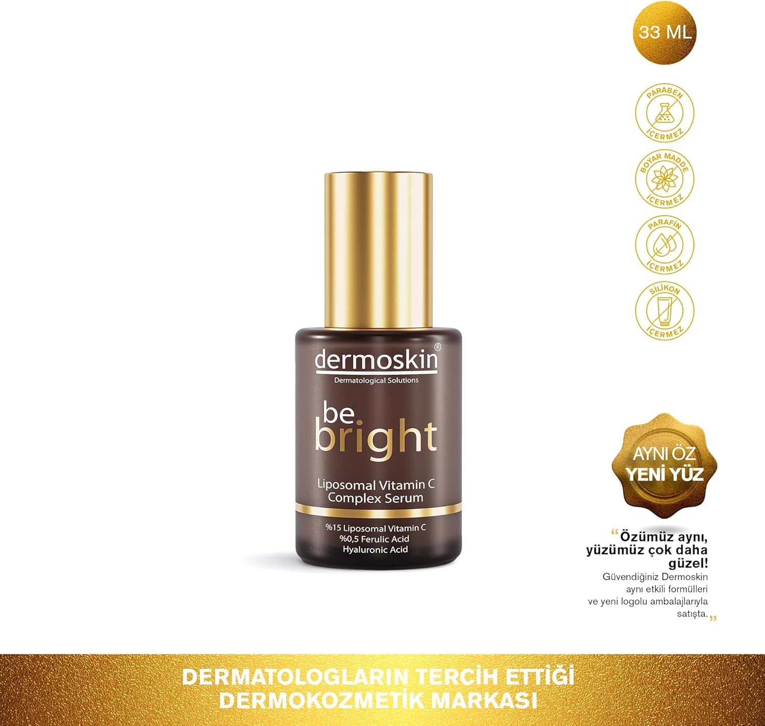 Be Bright%15 Liposomal Vitamin C Complex Serum