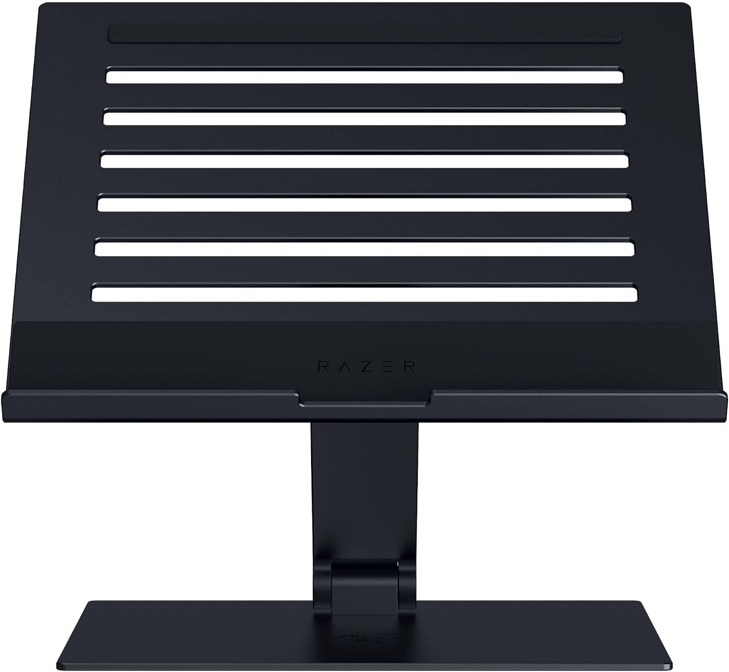 Adjustable Laptop Stand - 18 inç'e kadar Dizüstü Bilgisayarlar İçin Üretilmiş Ergonomik Yüksekliği Ayarlanabilir Dizüstü Bilgisayar Standı (Alüminyum) Siyah