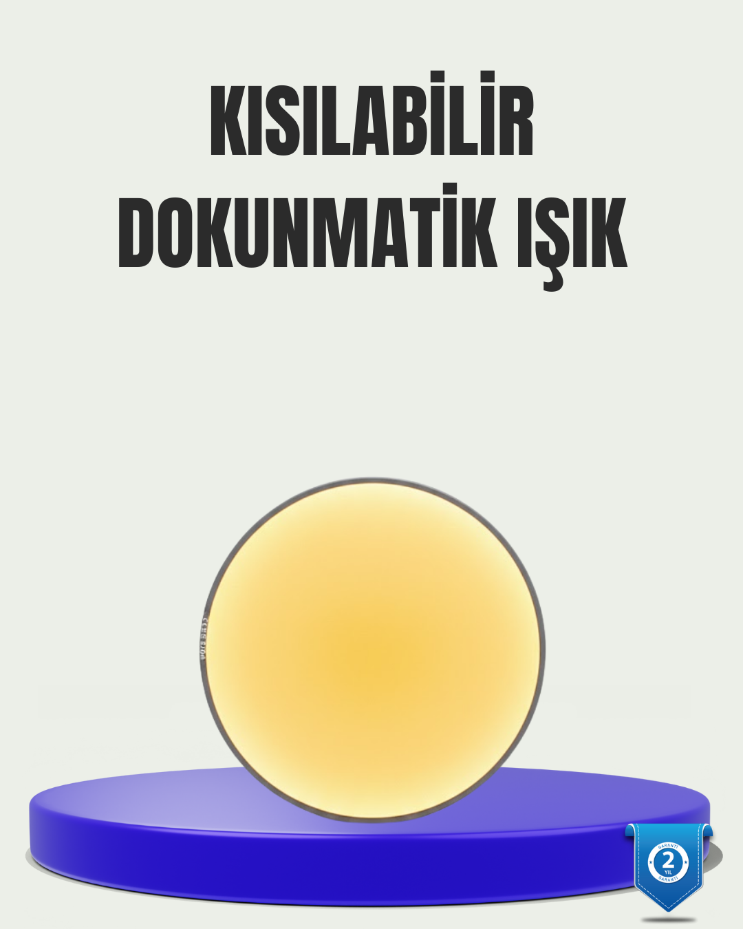 LED Hareket Sensörlü Gece Lambası Kablosuz Duvar Tipi