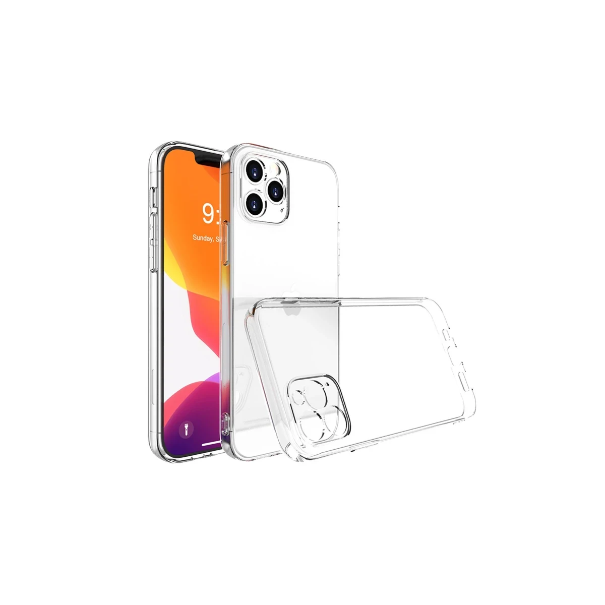 Apple iPhone 13 Pro Kılıf Lüx Şeffaf Silikon