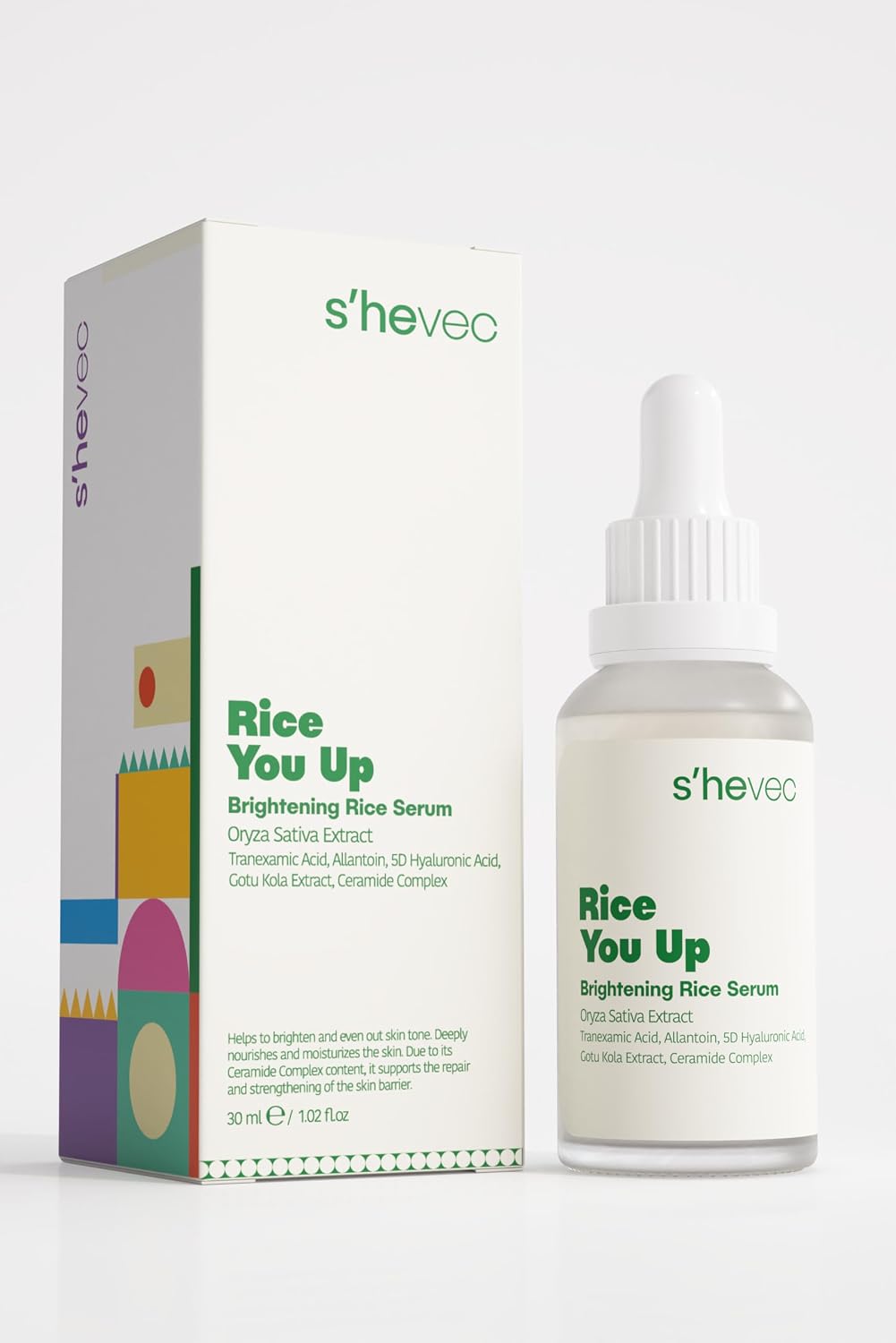 Rice You Up – Aydınlatıcı Pirinç Serum (%100 Vegan)