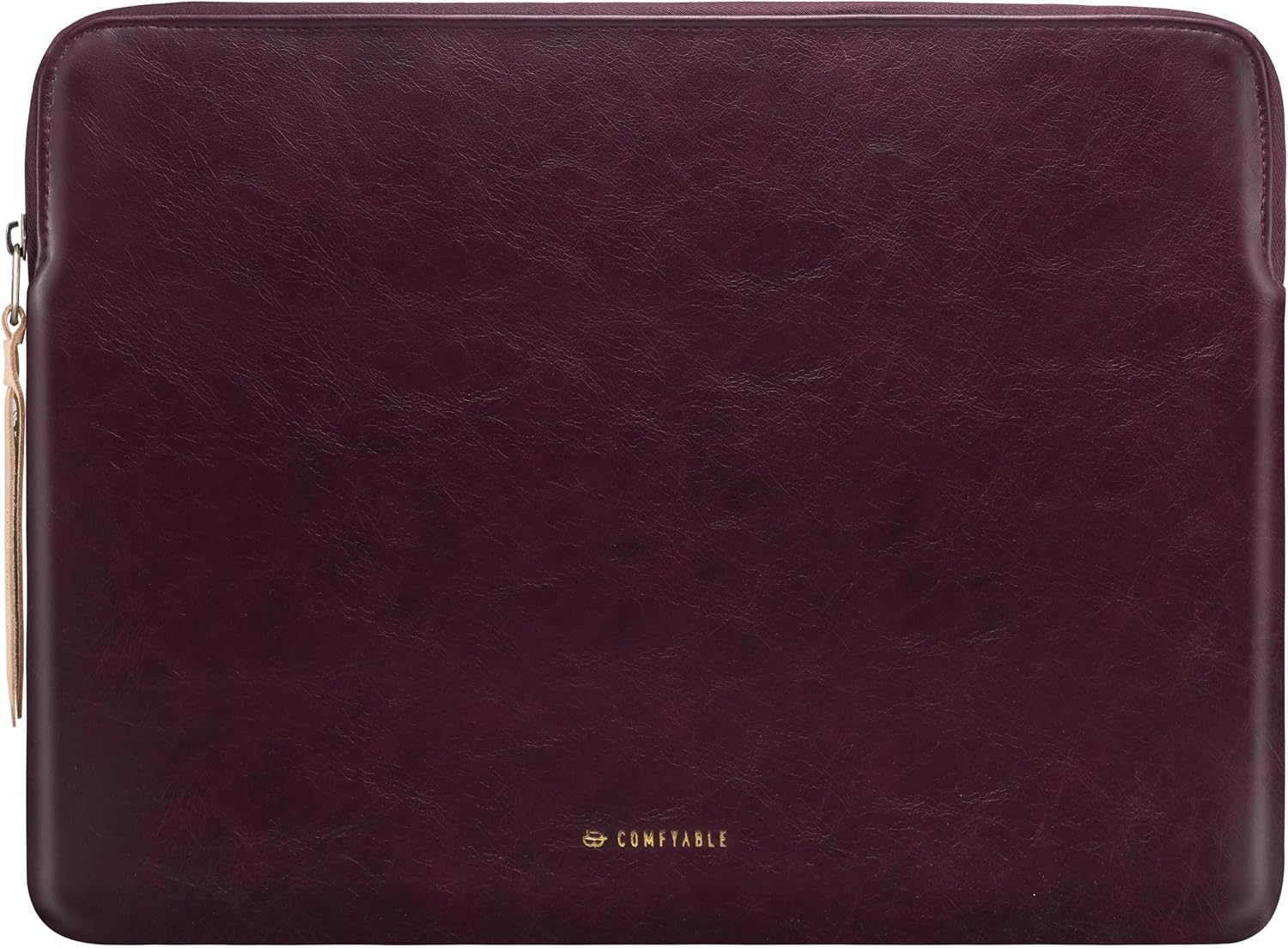 iPad Air 13" M3 2025, iPad Pro 13" M5 2025 ile Uyumlu Tablet Kılıfı Sihirli Klavye ve Kalem Tutuculu - PU Deri Çanta İnce Koruyucu Kılıf - Berry Brown