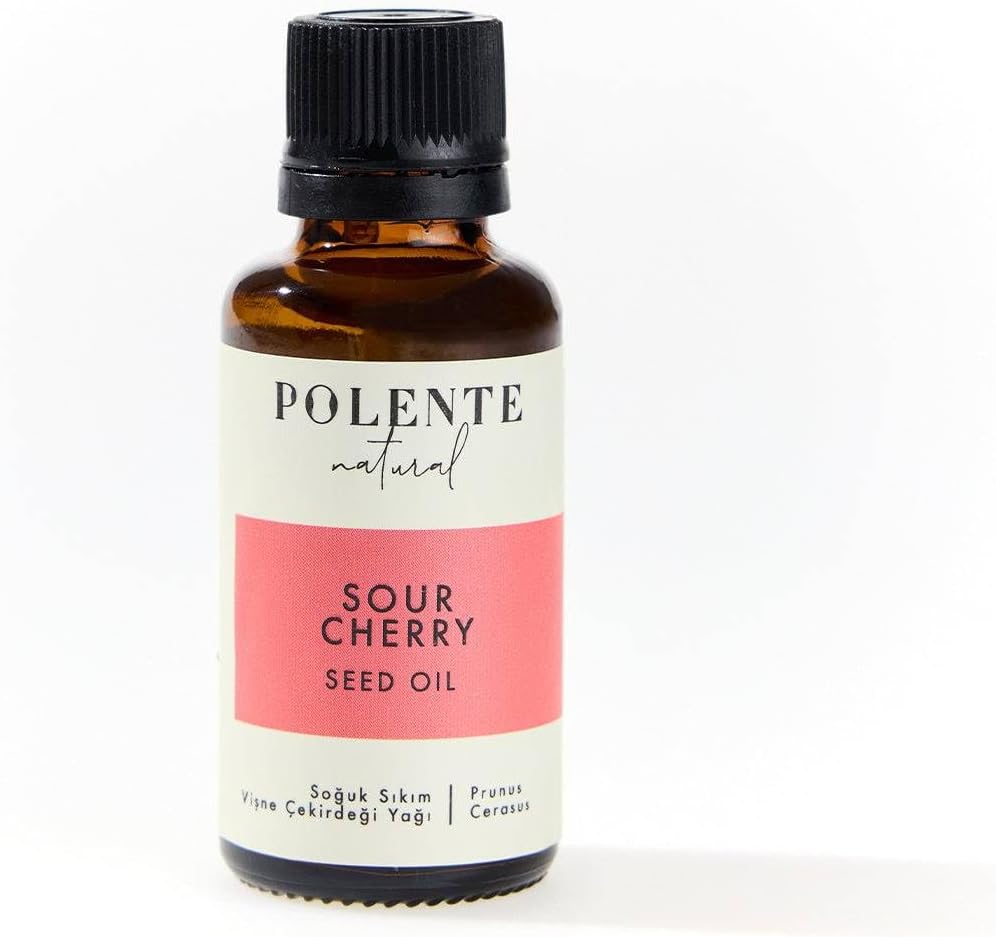Vişne Çekirdeği Yağı,%100 Saf ve Doğal, Soğuk Sıkım, 30 ml